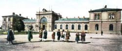 Bulgarian railway station